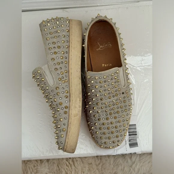 Christian Loubiton Rollerboat Sneakers - Mens 9 | EU 42 slip-on. - Picture 5 of 6